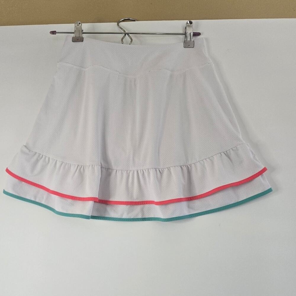Gottex Women’s Piped Ruffle Tennis Skort Size Small
